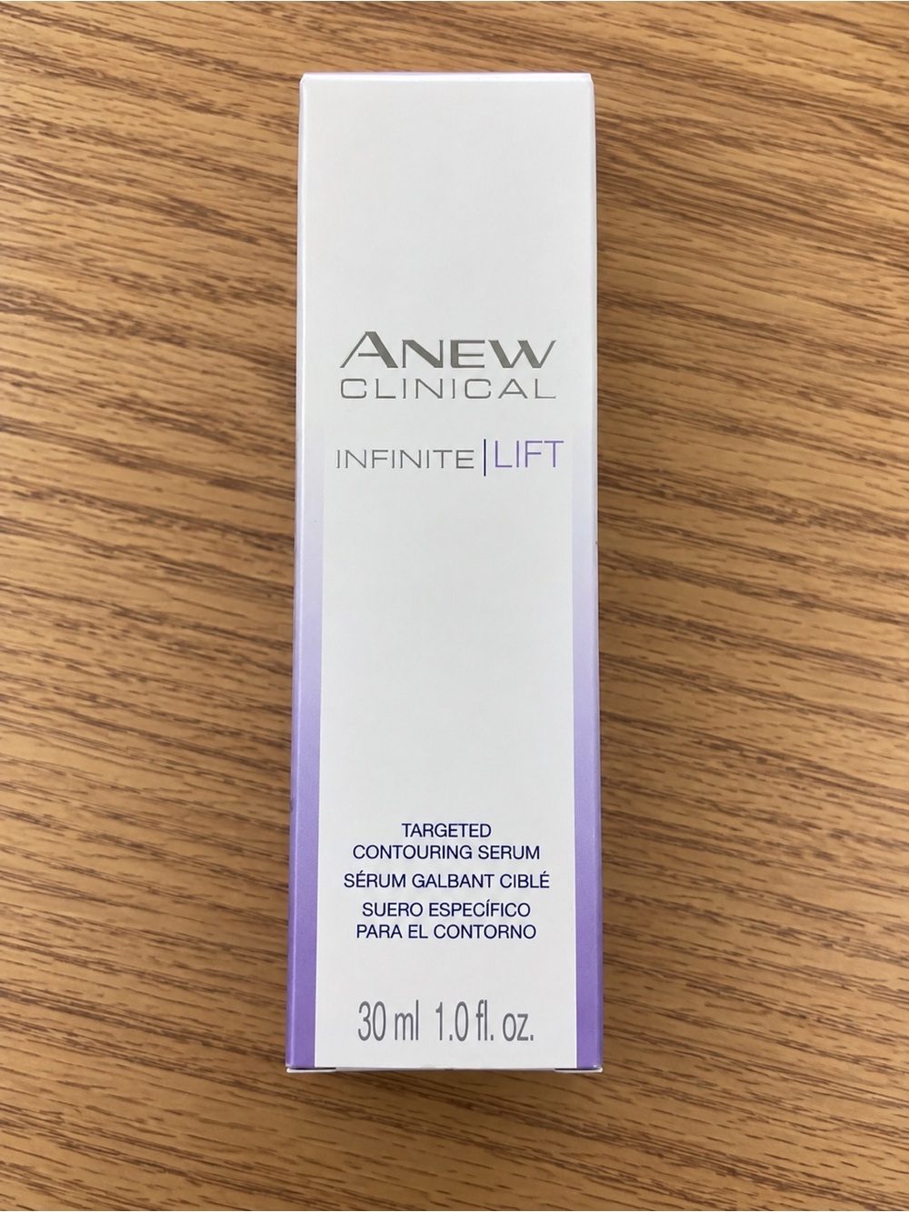 Avon Anew Clinical Infinite Lift Targeted Contouring Serum - White & Purple